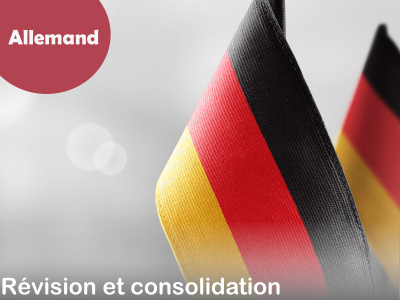 Allemand - Révision et consolidation - niveau avancé (Lundi - 13 h 15)