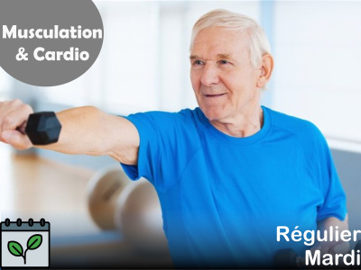MUSCULATION ET CARDIO -  Régulier (Mardi 10 h 30)