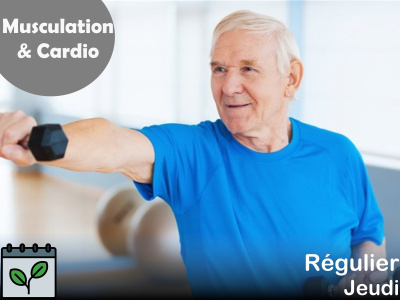 MUSCULATION ET CARDIO -  régulier (Jeudi 10 h 45)