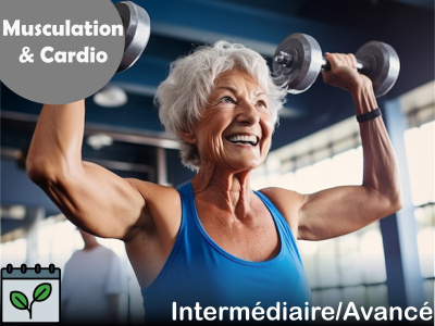 MUSCULATION ET CARDIO - Intermédiaire / Avancé   (Mardi 9 h 30)