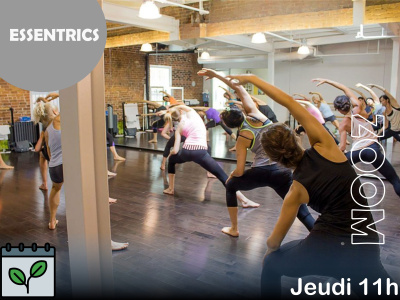 ESSENTRICS - La Méthode Essentrics® Barre ou chaise - en ZOOM (Jeudi - 11 h)