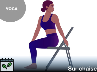 YOGA - Yoga sur chaise (Mardi - 9 h 30)