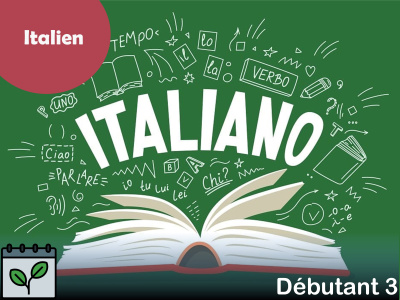 Italien - débutant 3 (Lundi - 9 h 15)