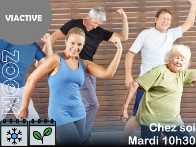 VIACTIVE -  Chez soi ZOOM (Mercredi - 10 h)