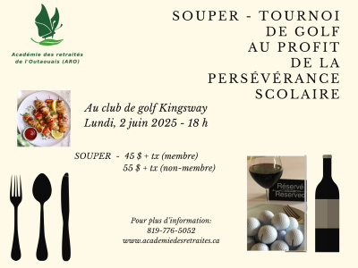 Souper - Golf 2 juin 2025