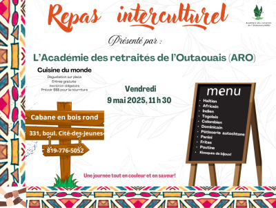 REPAS INTERCULTURELLE - TOUT EN COULEUR ET EN SAVEUR
