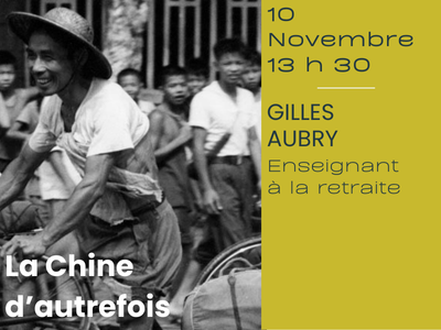 La Chine d’autrefois