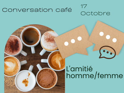 Conversation - Café - L'amitié homme/femme