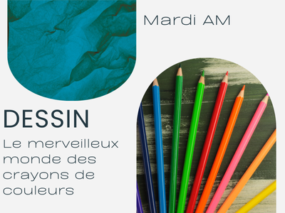 DESSIN - Le merveilleux monde des crayons de couleurs
