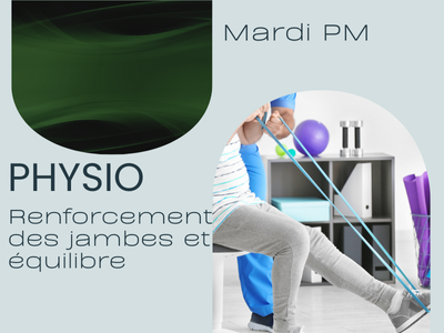 PHYSIO - Renforcement des jambes et équilibre