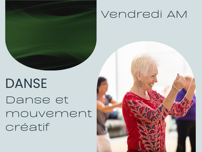 DANSE - Danse et mouvement créatif  (NOUVEAU)