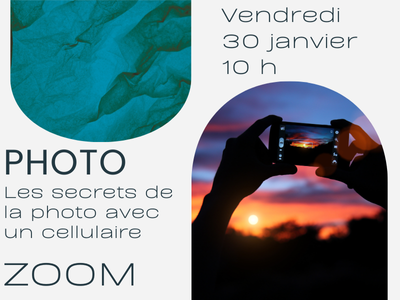 PHOTO - Les secrets de la photo avec un cellulaire - ZOOM