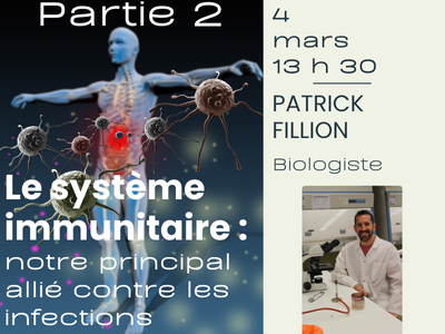 Le syst&egrave;me immunitaire &colon; notre principal alli&eacute; contre les infections PARTIE 2