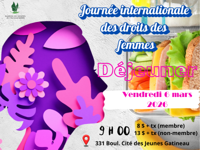 D&eacute;jeuner - Journ&eacute;e internationale des droits des femmes
