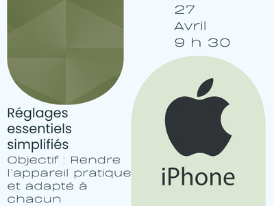 APPLE&colon; R&eacute;glages essentiels simplifi&eacute;s &lpar;iPhone et iPad&rpar;