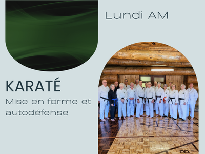 KARAT&Eacute; - Mise en forme et autod&eacute;fense &lpar;Lundi - 9 h 30&rpar;