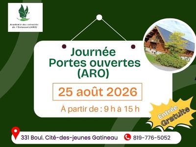 PORTES OUVERTES - 25 AO&Ucirc;T 2026