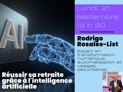 R&eacute;ussir sa retraite gr&acirc;ce &agrave; l'intelligence artificielle &lpar;Lundi&comma; 13 h 30&rpar;