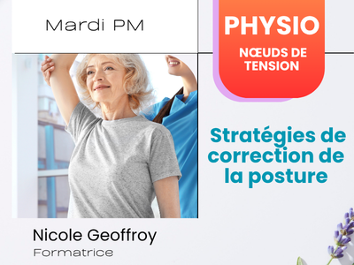 PHYSIO-N&oelig;uds de tension&quest; Apprendre diff&eacute;rentes strat&eacute;gies pour les diminuer &lpar;Mardi&comma; 13 h 15&rpar;