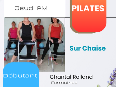 PILATES sur chaise d&eacute;butant &lpar;Jeudi&comma; 14 h 15&rpar;